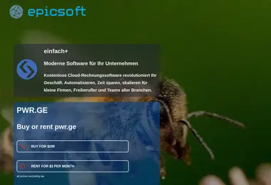 Скриншот pwr.ge