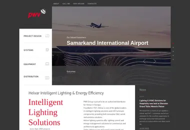 Screenshot of pwv.ge