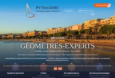 Скриншот pythagore.ge