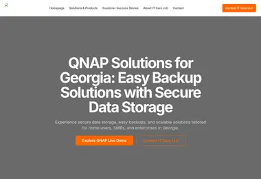 Screenshot of qnap.ge