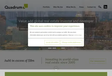 Screenshot of quadrum.ge