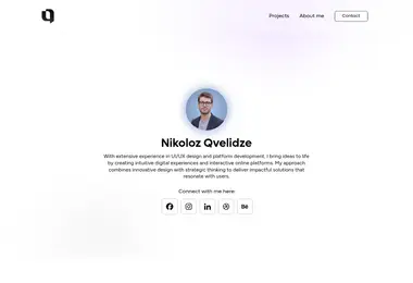 Screenshot of qvelo.ge