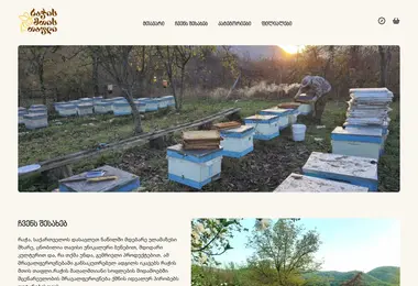 Скриншот rachahoney.ge
