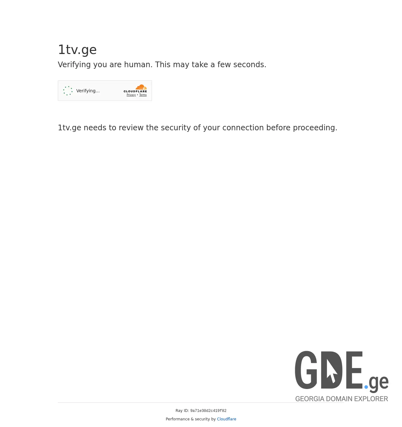 Screenshot of the site radio1.ge at 2025-12-01