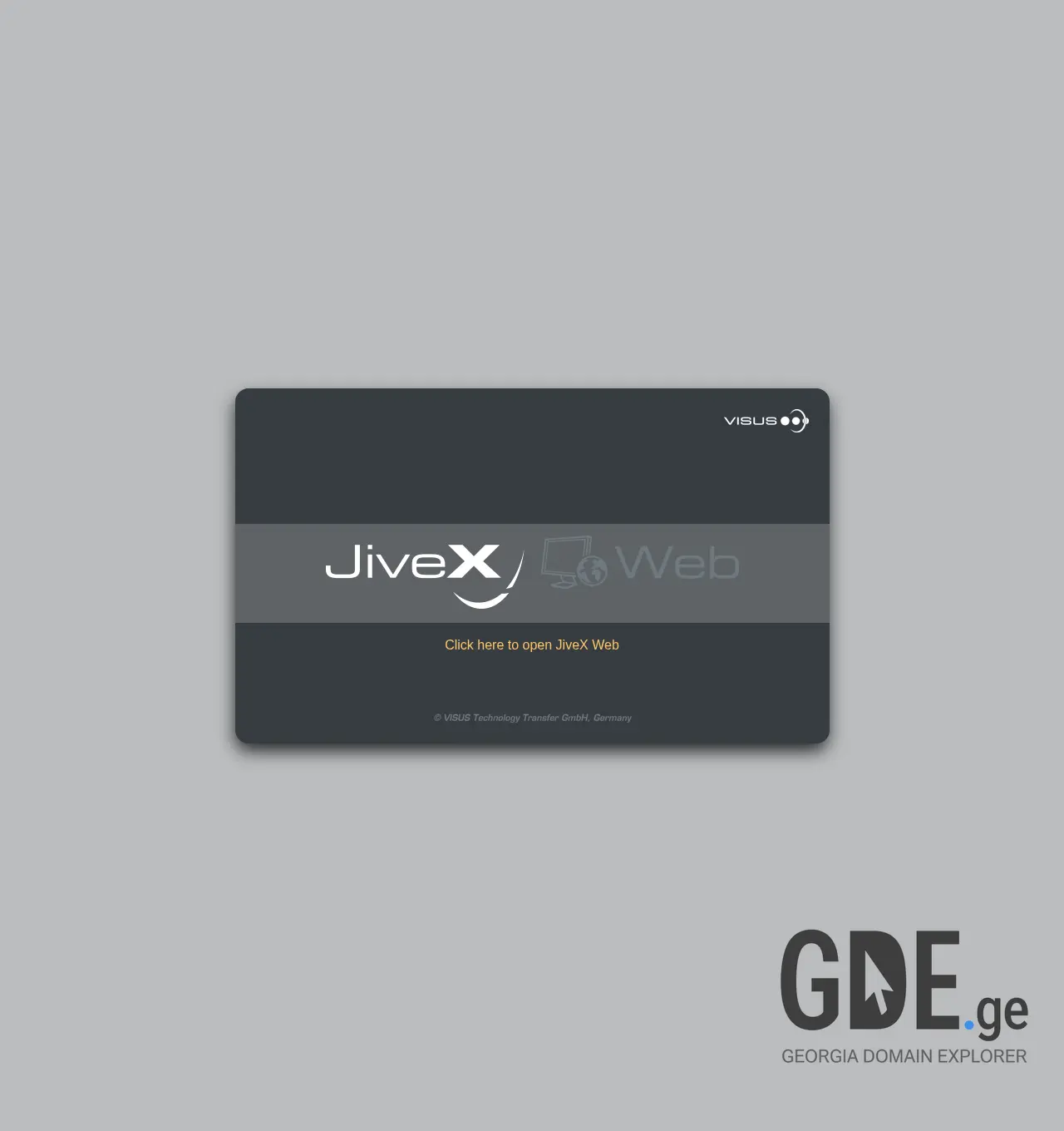 Screenshot of the site radiology.ge at 2025-12-03