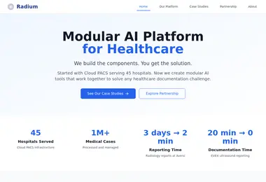 Screenshot of radium.ge