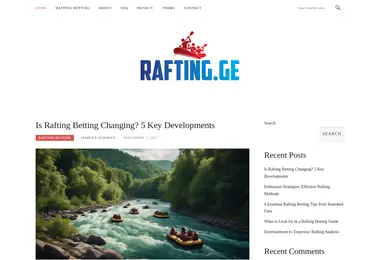 rafting.ge-ის ეკრანის სურათი