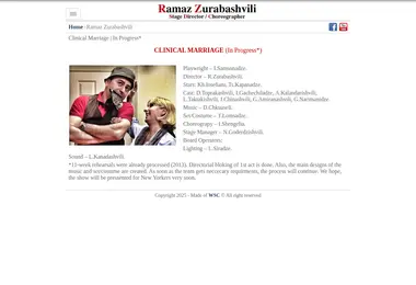 Screenshot of ramaz.ge
