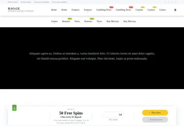 Screenshot of rao.ge