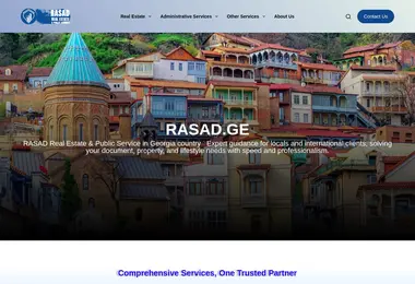 Скриншот rasad.ge
