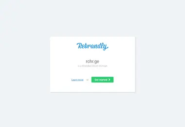 Screenshot of rchr.ge