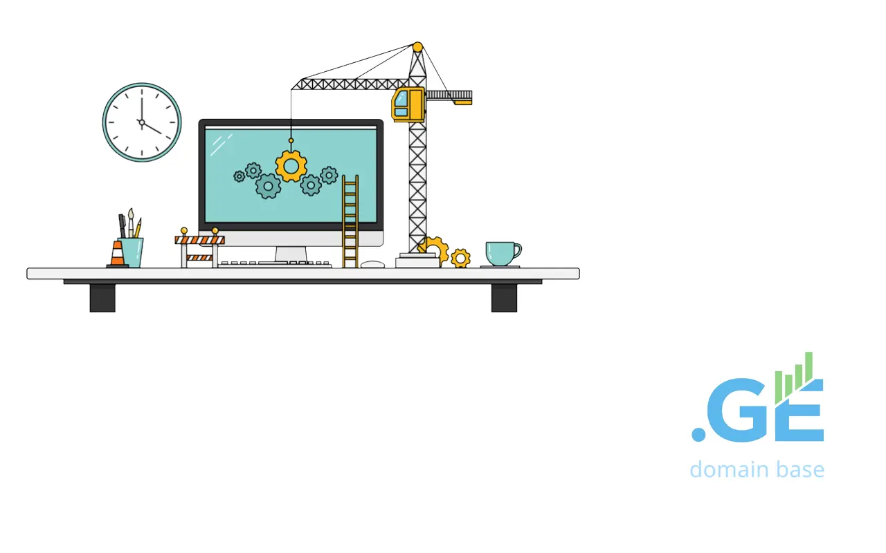 Screenshot of the site rdnet.ge