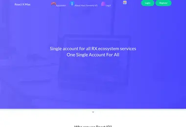 Скриншот reactx.com.ge