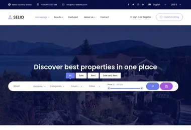 Screenshot of realhome.ge