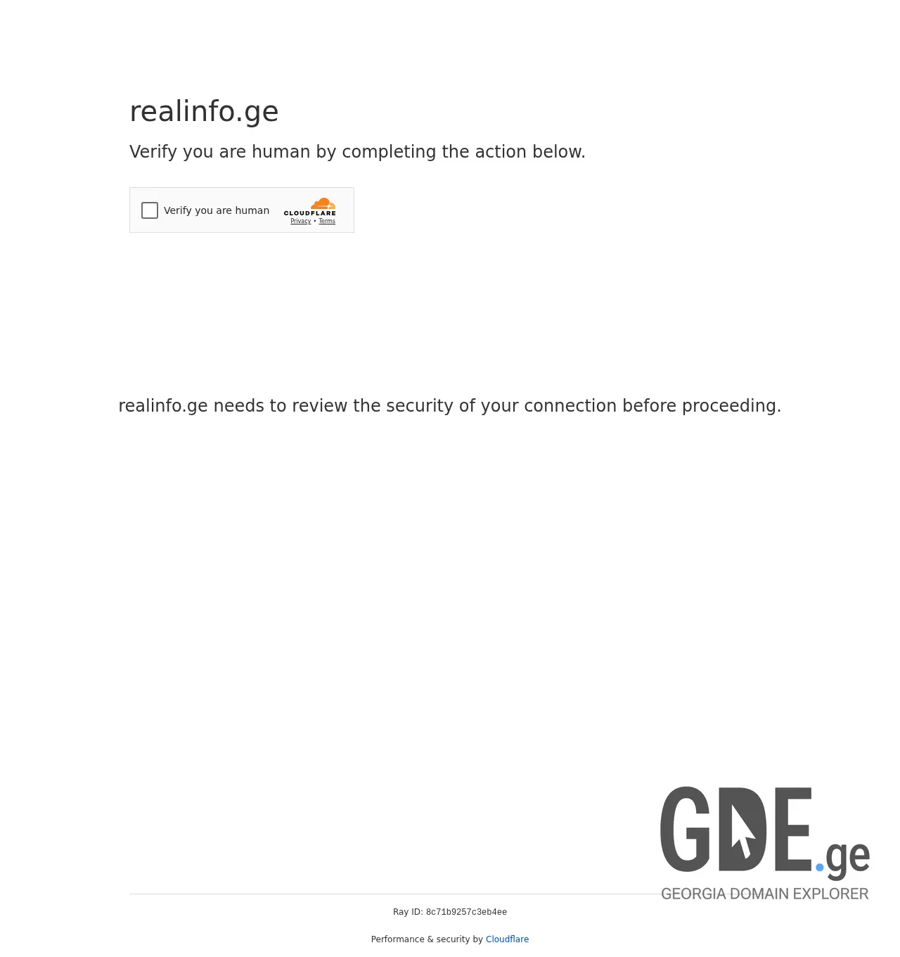 Screenshot of the site realinfo.ge at 2025-12-03