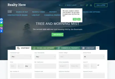 Screenshot of realty.ge