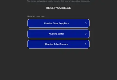 Screenshot of realtyguide.ge