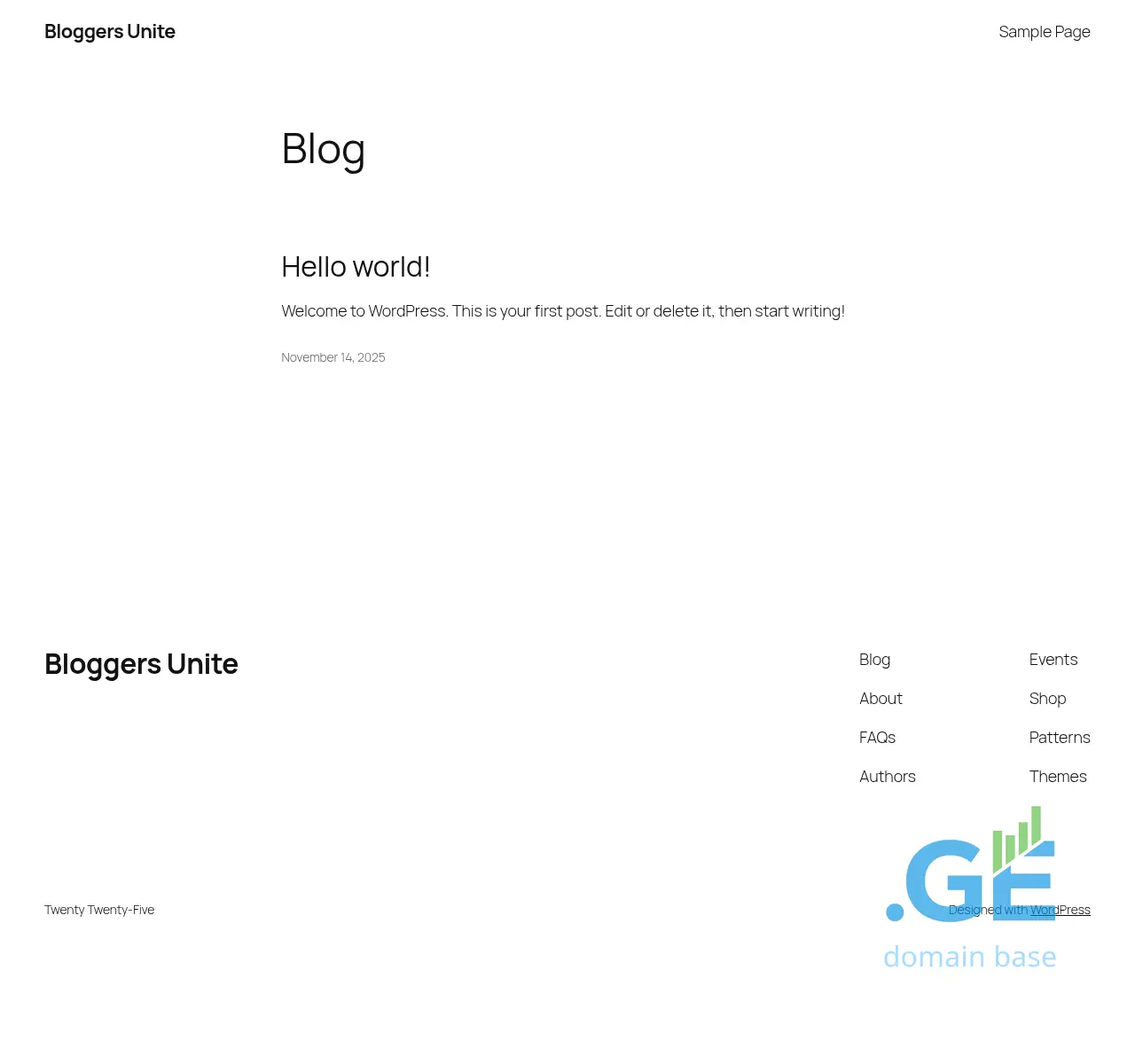 Screenshot of the site rebelina.ge at 2025-11-15