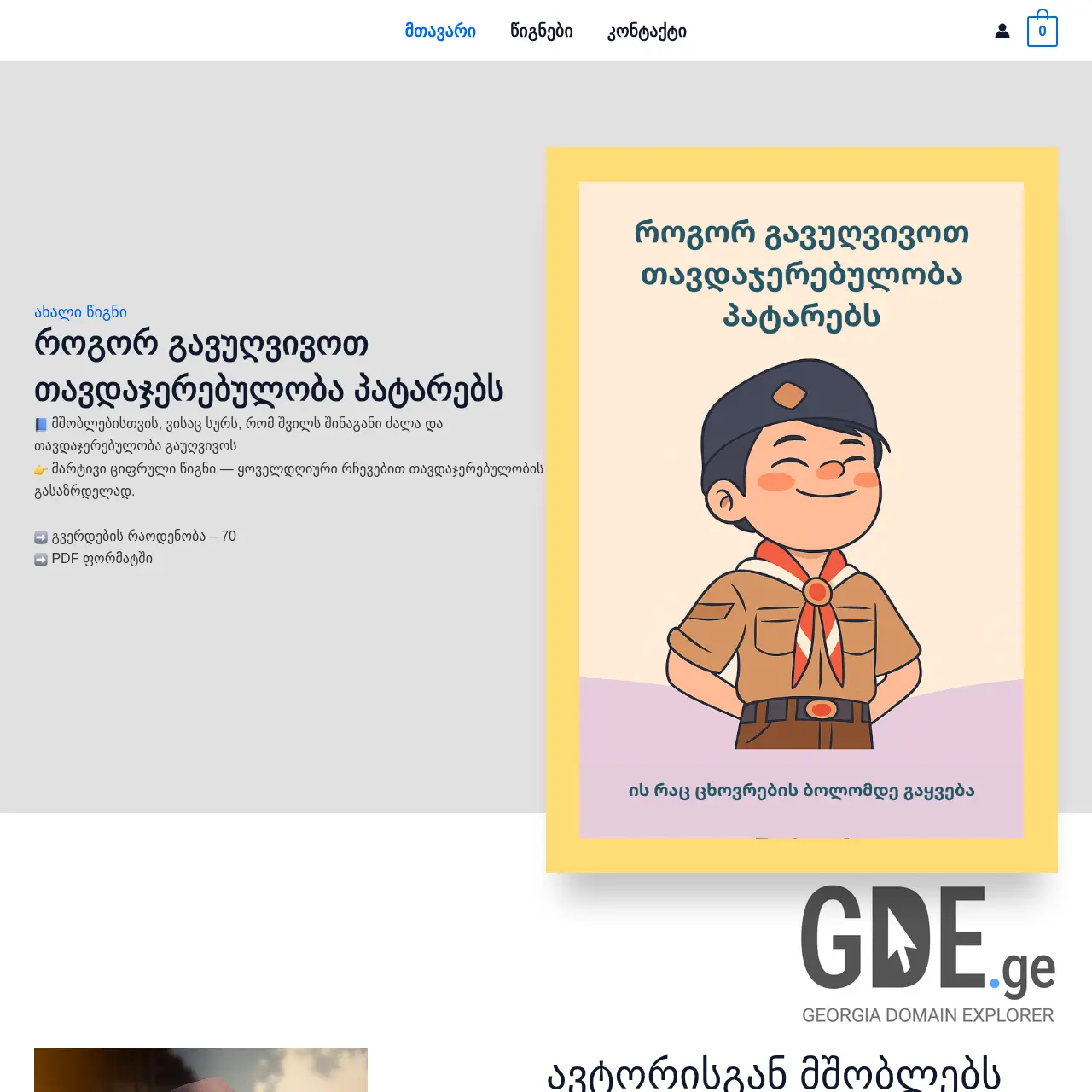 Screenshot of the site rebusi.ge at 2025-12-15