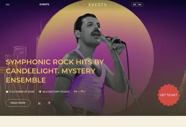 redevents.ge-ის ეკრანის სურათი