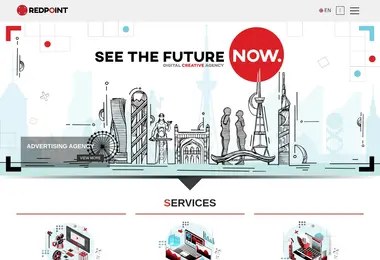 Screenshot of redpoint.ge