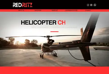 Screenshot of redritz.ge