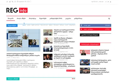 Скриншот reginfo.ge