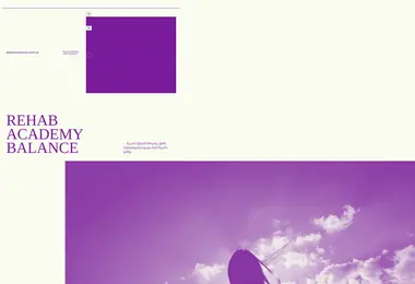 Screenshot of rehabacademybalance.ge