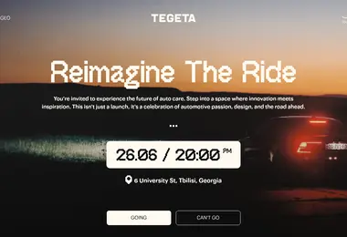 reimaginetheride.ge-ის ეკრანის სურათი