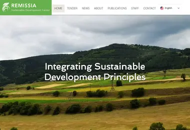 Screenshot of remissia.ge