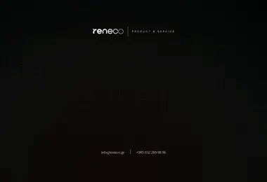 Screenshot of reneco.ge