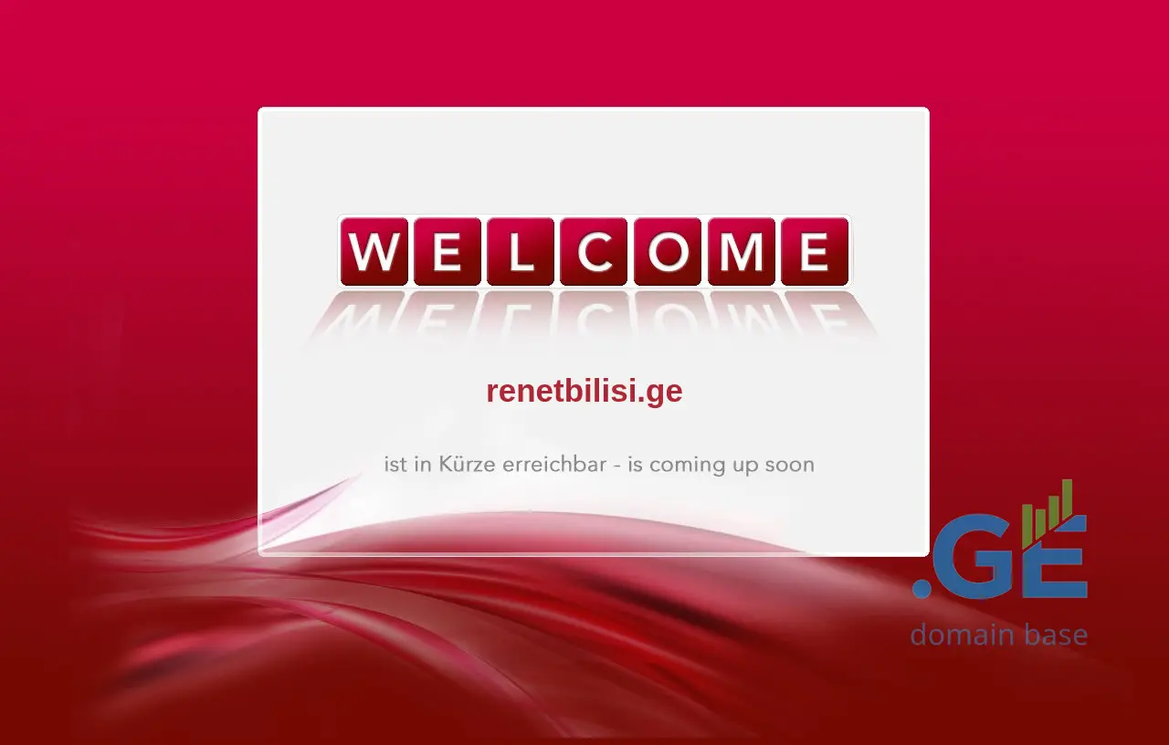 Screenshot of the site renetbilisi.ge