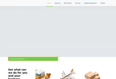 Screenshot of renomedlogistics.ge