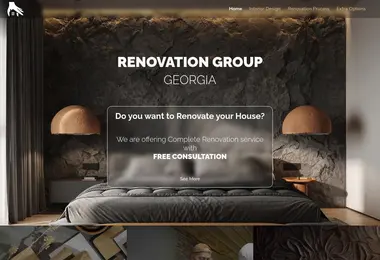 renovation-group.ge-ის ეკრანის სურათი