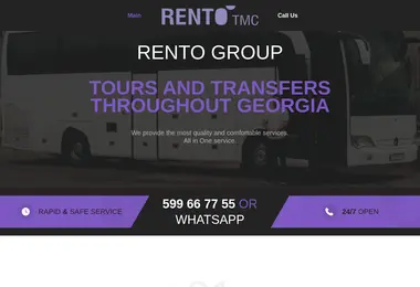 Screenshot of rento.ge