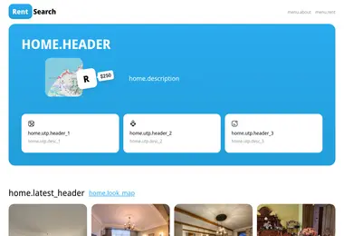 Screenshot of rentsearch.ge