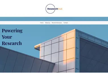 Screenshot of researchhub.ge