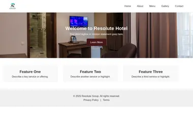 Screenshot of resolute.ge