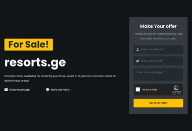 resorts.ge-ის ეკრანის სურათი