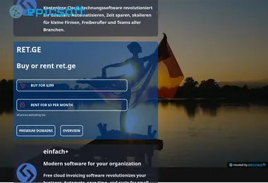 Screenshot of ret.ge
