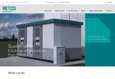 Screenshot of retco.ge