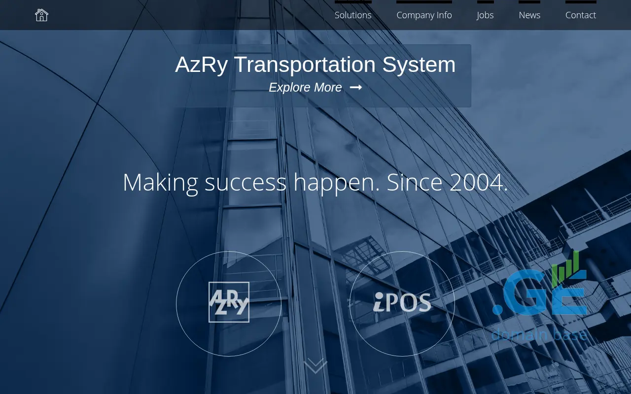 Screenshot of the site rfid.ge