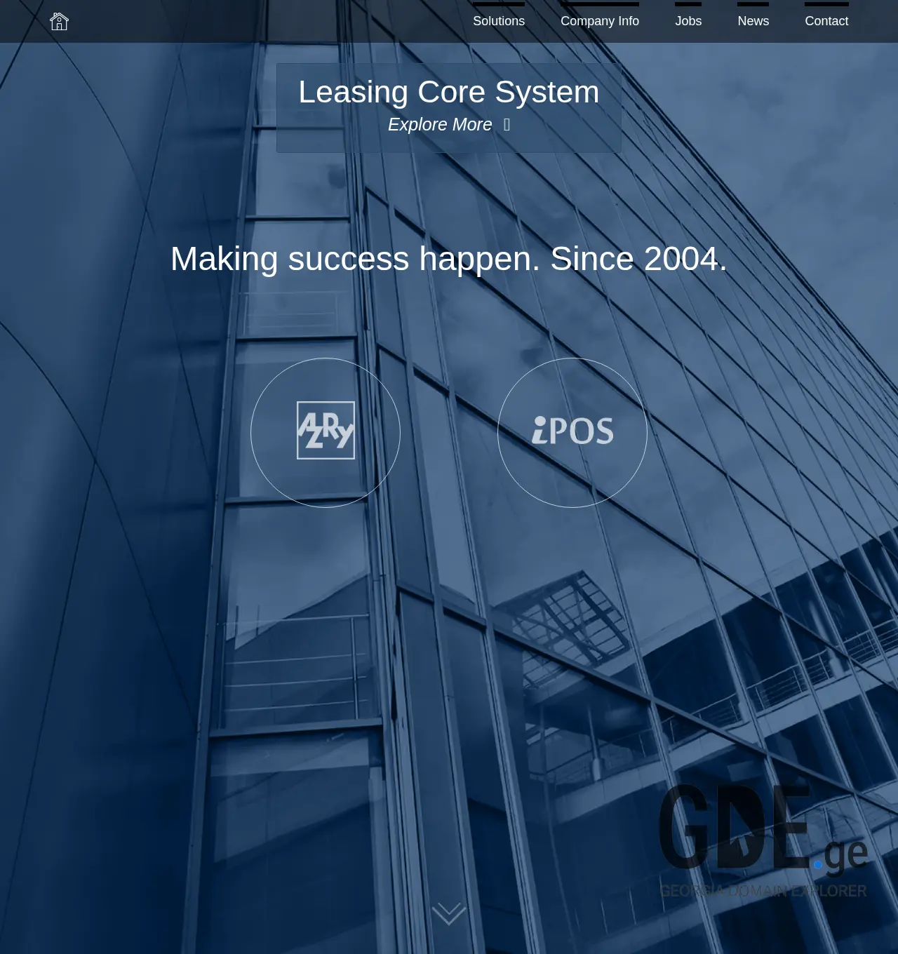 Screenshot of the site rfid.ge at 2025-12-03