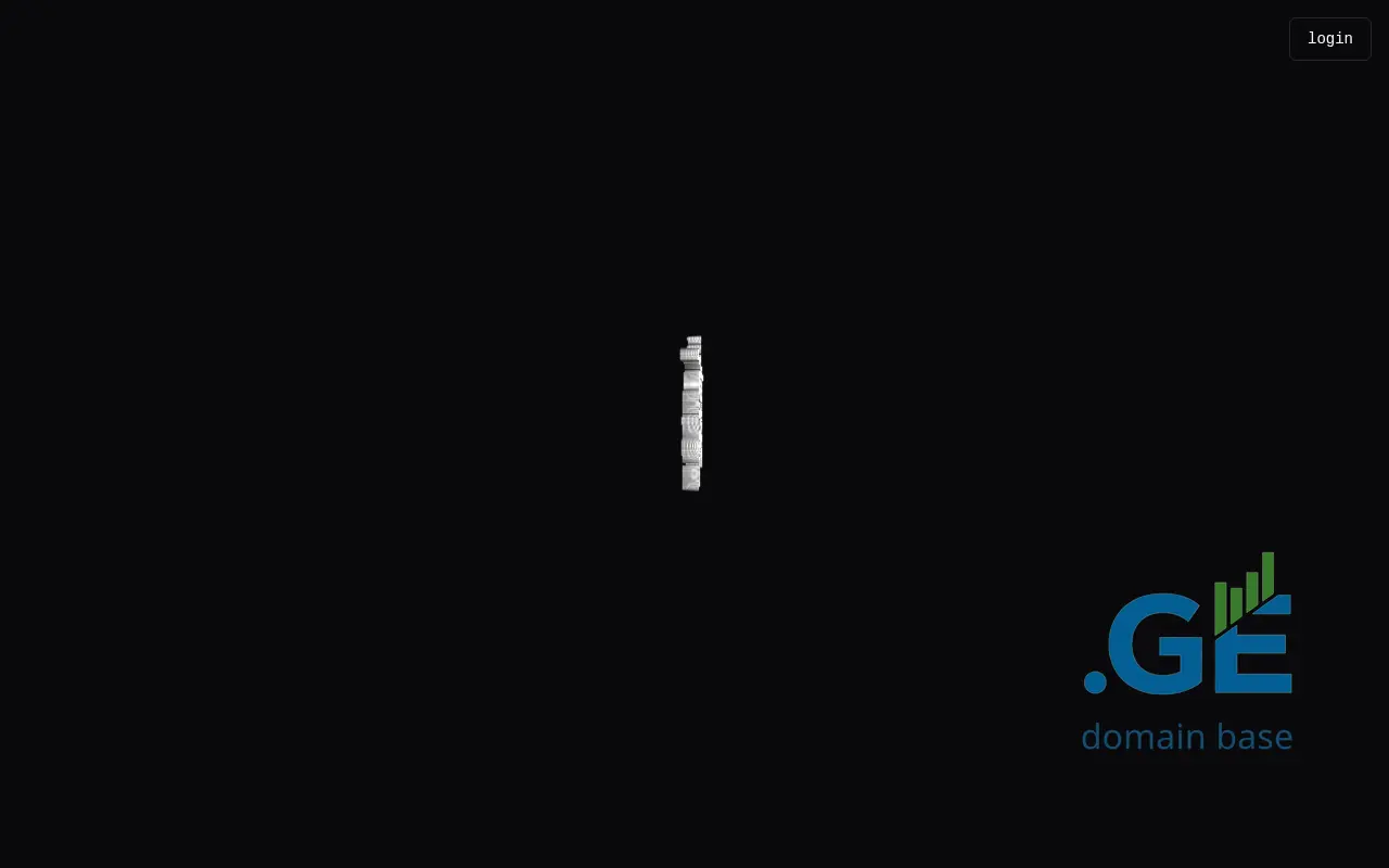Screenshot of the site ribca.ge