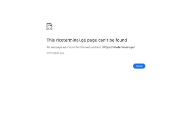 ricoterminal.ge-ის ეკრანის სურათი