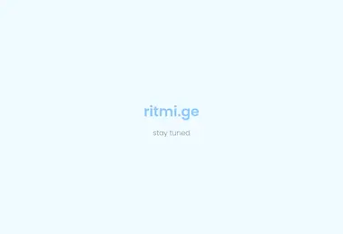 Screenshot of ritmi.ge