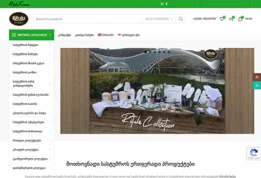 Screenshot of ritula.ge