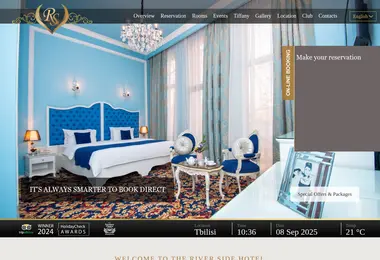 Скриншот riverside.ge