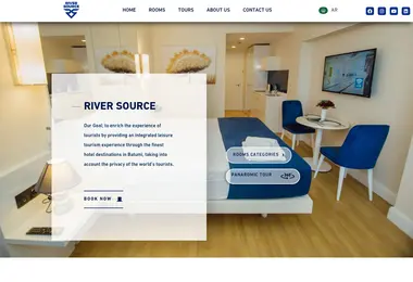 Скриншот riversource.ge
