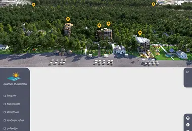 Screenshot of riviera.com.ge